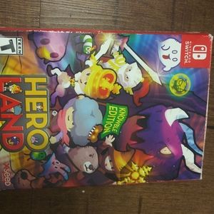 Nintendo switch Adventure game RPG with collectible box